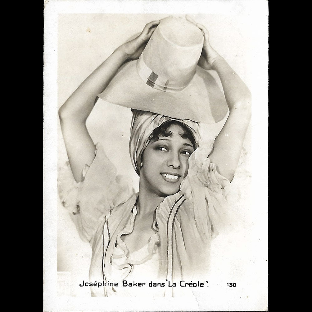 Teddy Piaz - Joséphine Baker dans La Créole au Théâtre Marigny (1934)