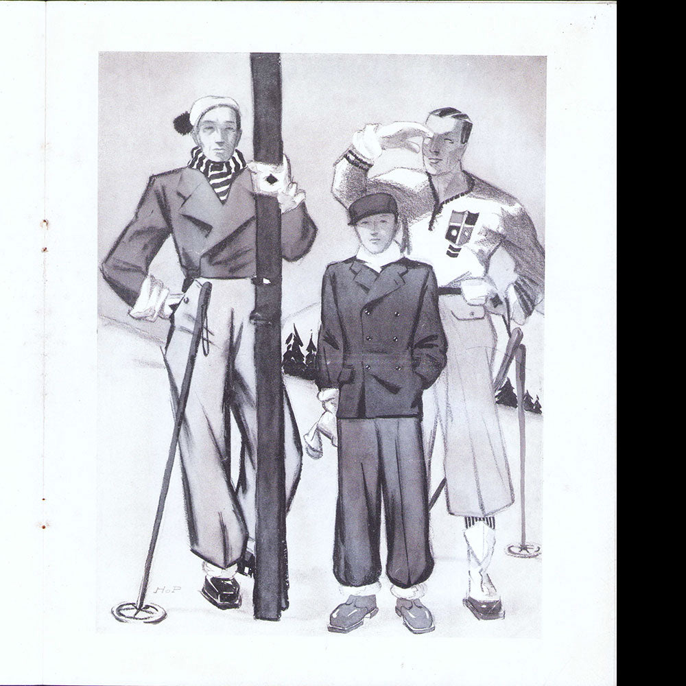 Le Journal de Monsieur, revue mensuelle de la mode masculine - Réunion de 10 numéros de l'année 1935