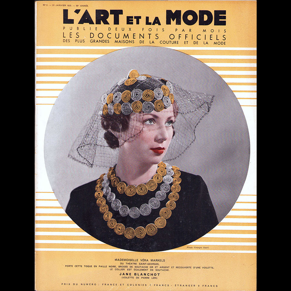L’Art et la Mode (20 janvier 1935)