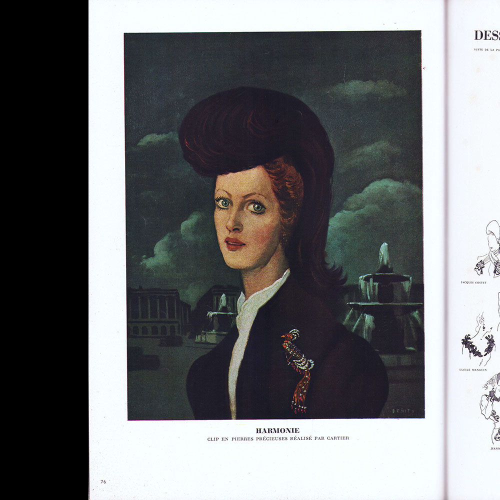 L'Officiel de la mode et de la couture de Paris - octobre 1945