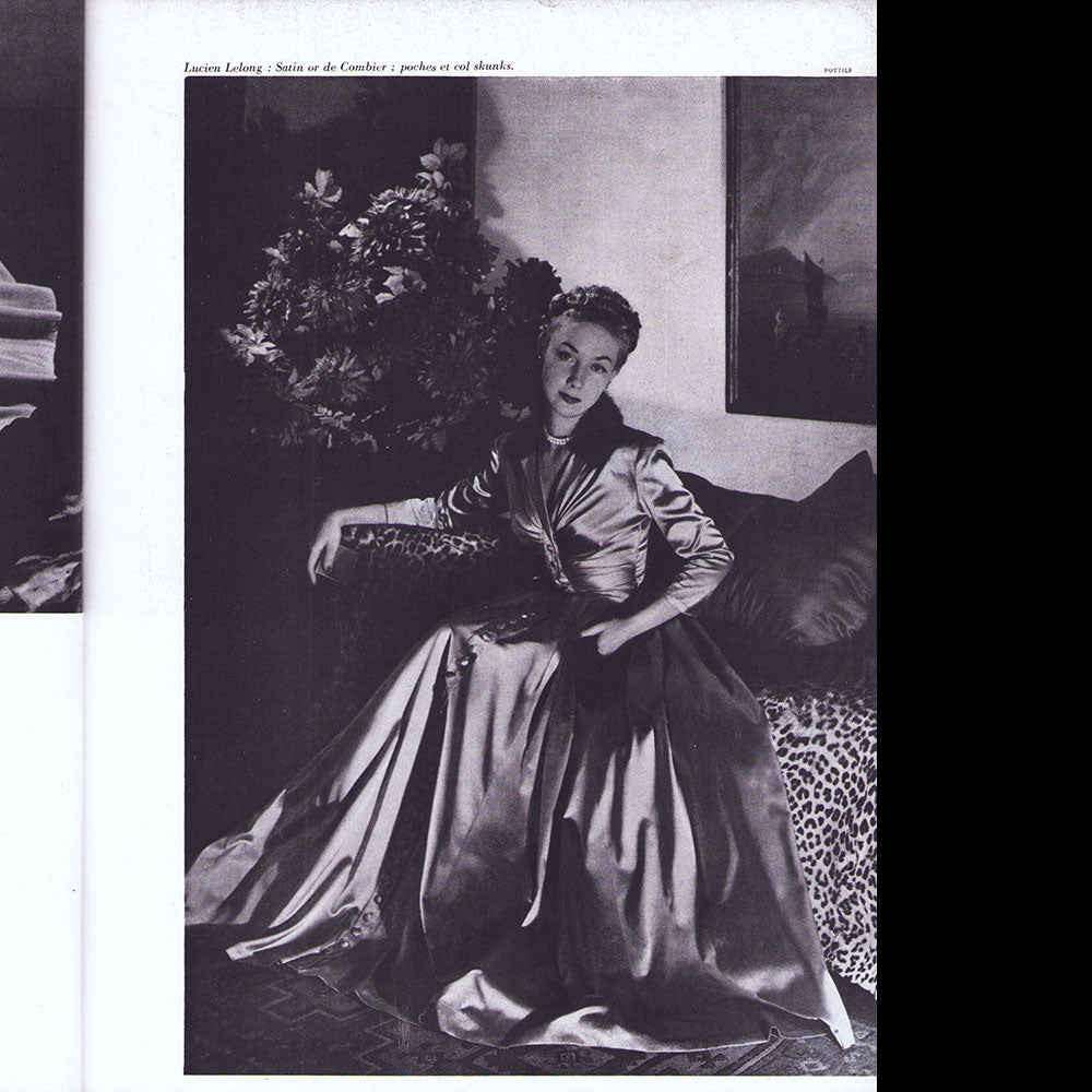 L'Officiel de la mode et de la couture de Paris - octobre 1945