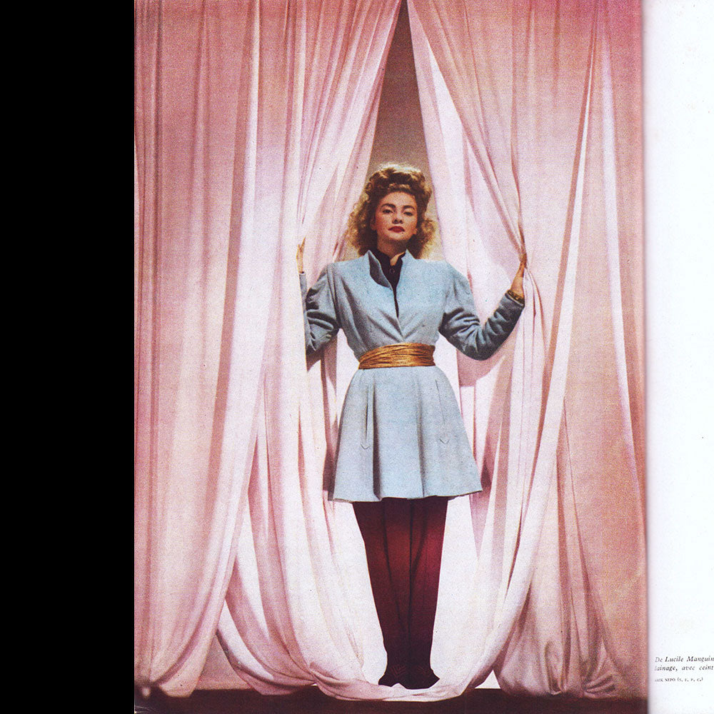 L'Officiel de la mode et de la couture de Paris - octobre 1945