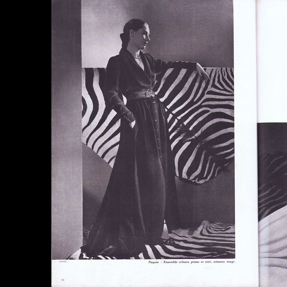 L'Officiel de la mode et de la couture de Paris - octobre 1945