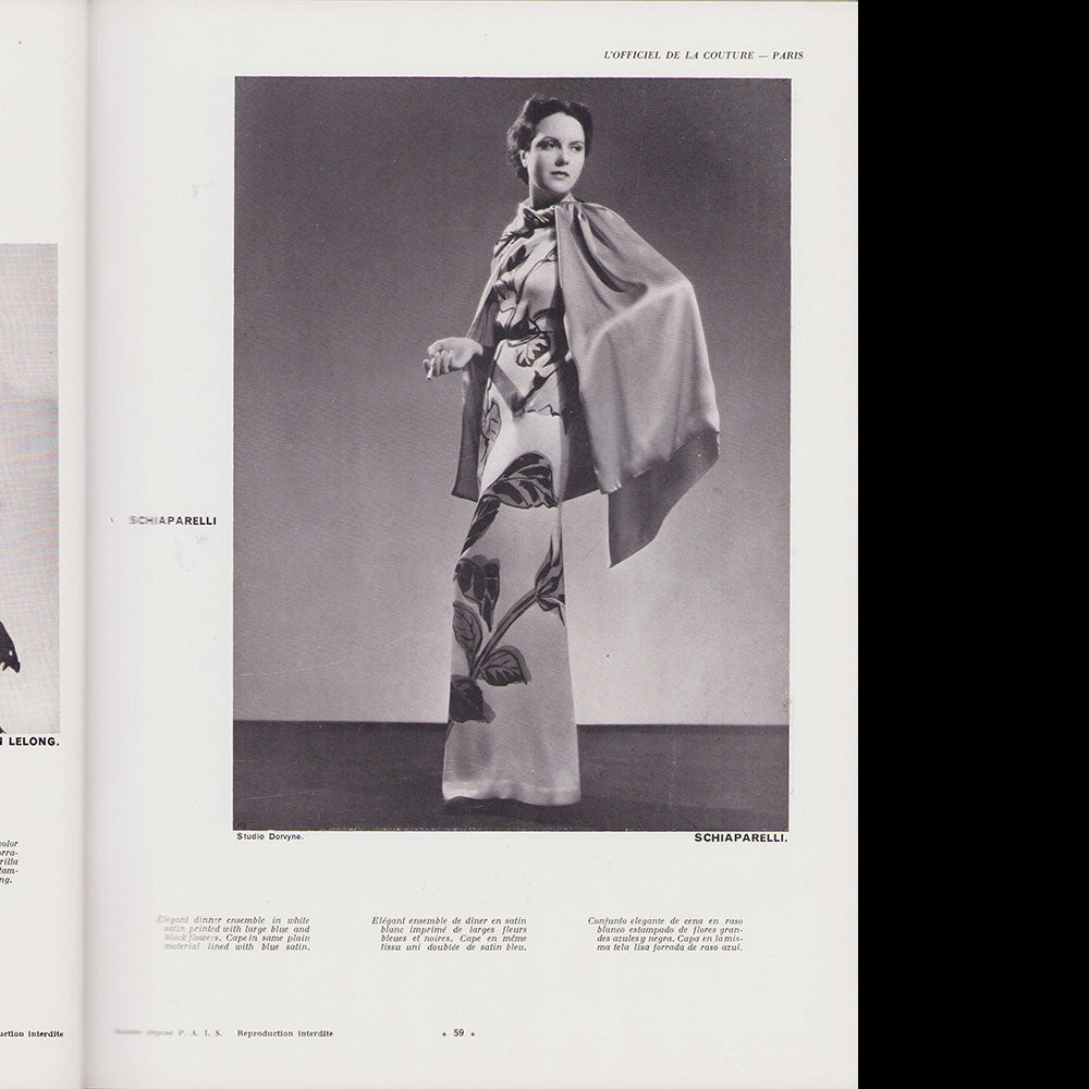L'Officiel de la mode et de la couture de Paris - mai 1936