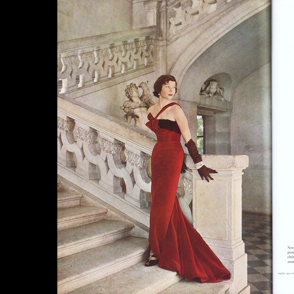 L'Officiel de la couture et de la mode de Paris, noël 1948