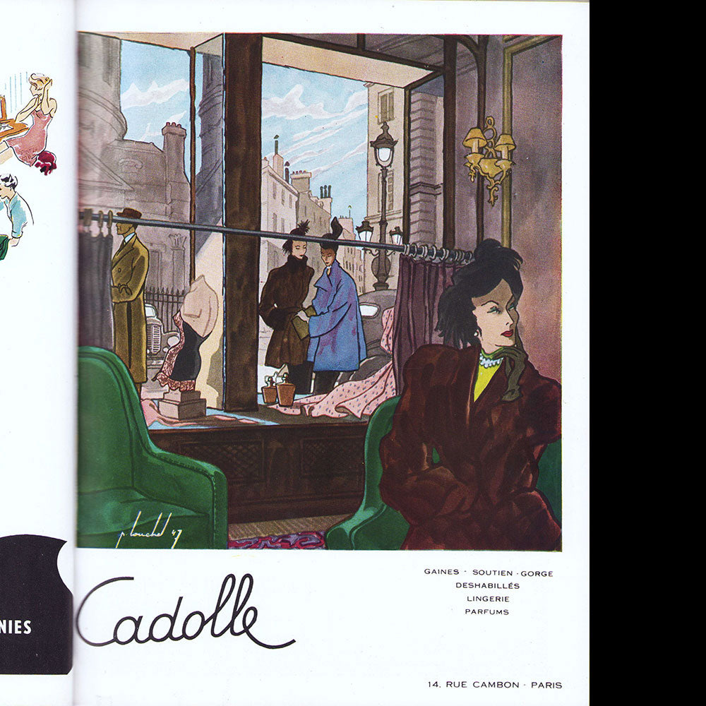 L'Officiel de la couture et de la mode de Paris, noël 1948