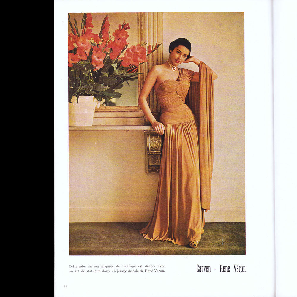 L'Officiel de la couture et de la mode de Paris, noël 1948