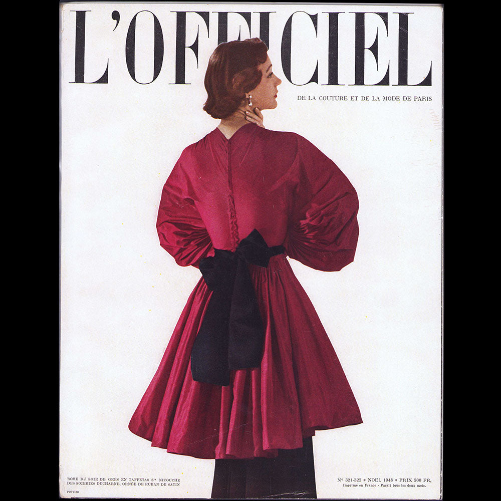 L'Officiel de la couture et de la mode de Paris, noël 1948