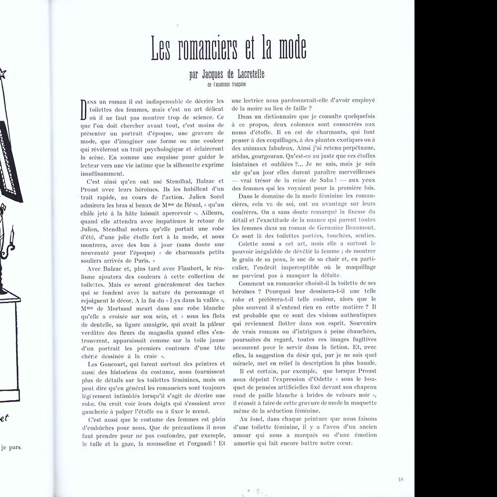 L'Officiel de la couture et de la mode de Paris, noël 1948