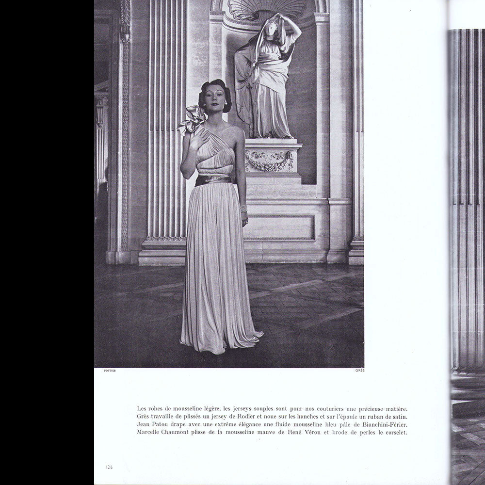 L'Officiel de la couture et de la mode de Paris, noël 1948