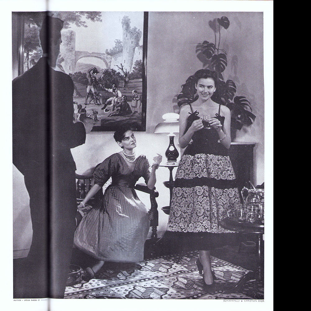 L'Officiel de la couture et de la mode de Paris, noël 1948
