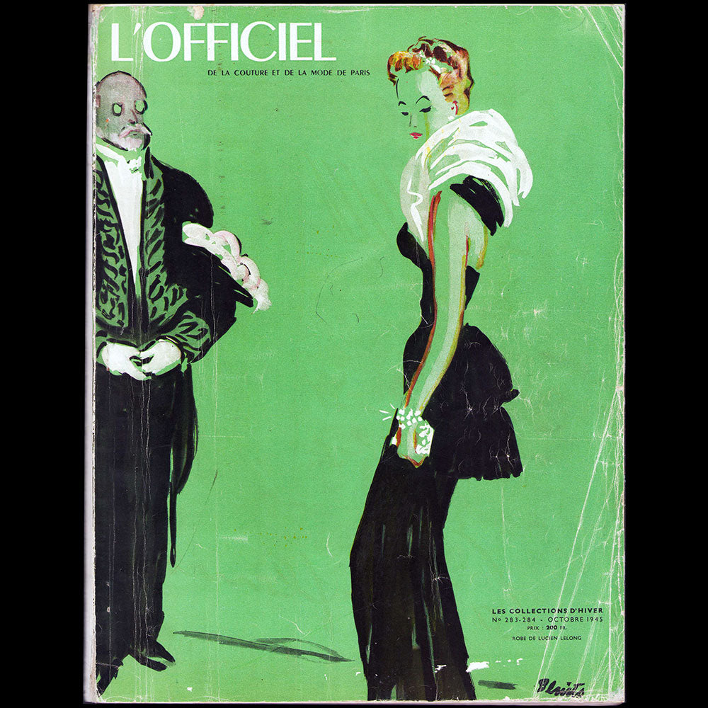 L'Officiel de la mode et de la couture de Paris - octobre 1945