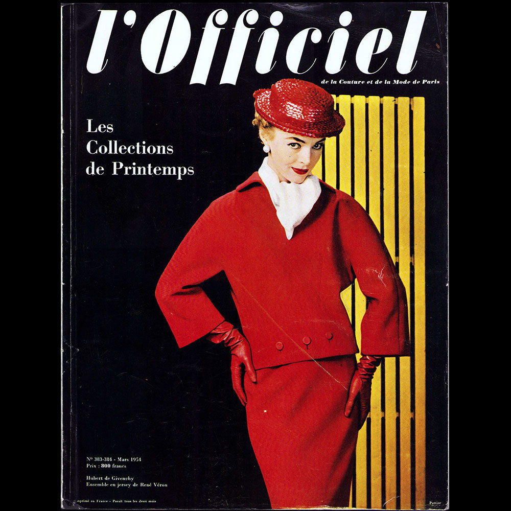 L'Officiel de la mode et de la couture de Paris - Collections de Printemps (mars 1954)