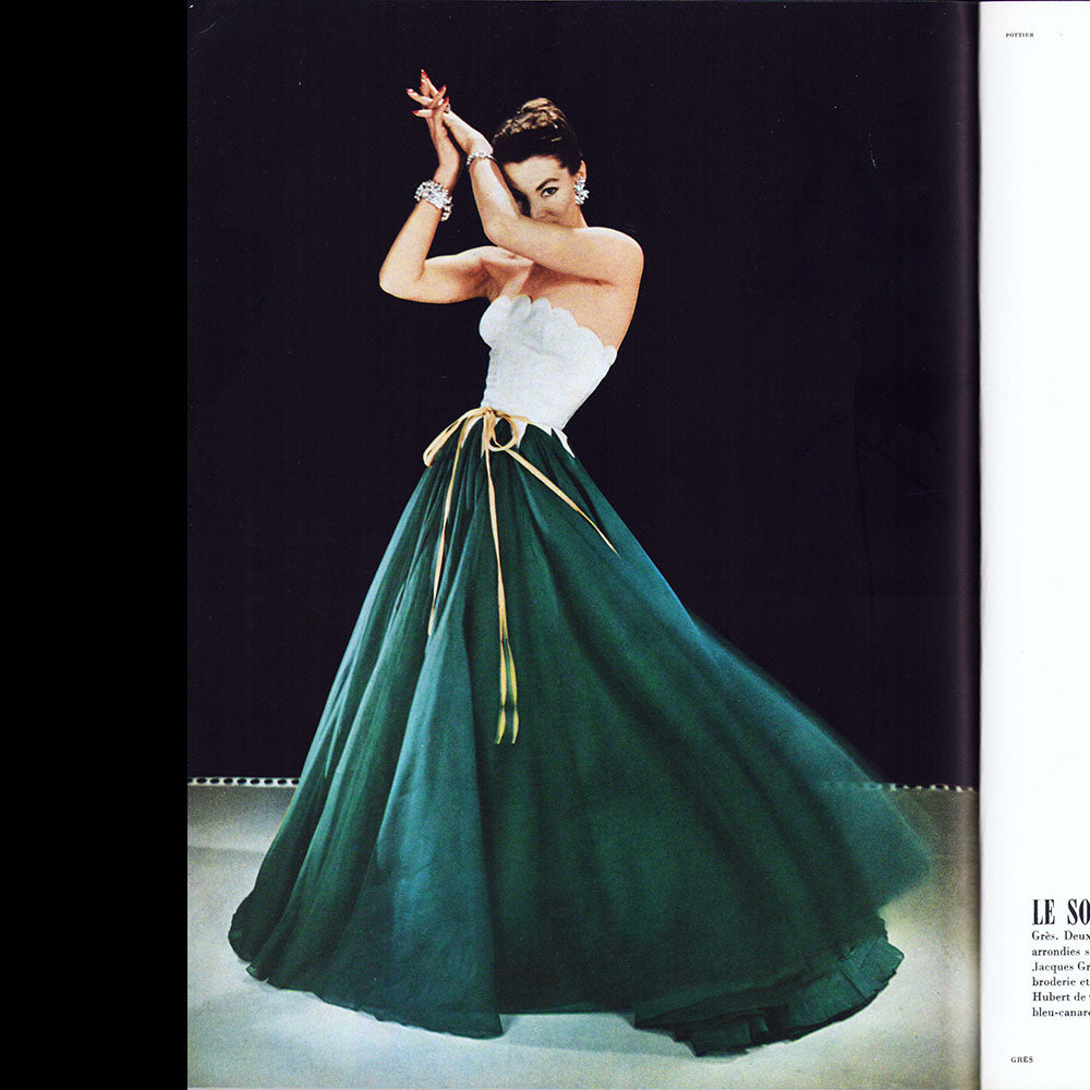 L'Officiel de la mode et de la couture de Paris - Collections de Printemps (mars 1954)