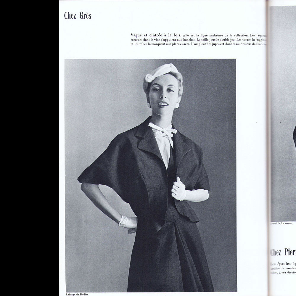 L'Officiel de la mode et de la couture de Paris - Collections de Printemps (mars 1954)