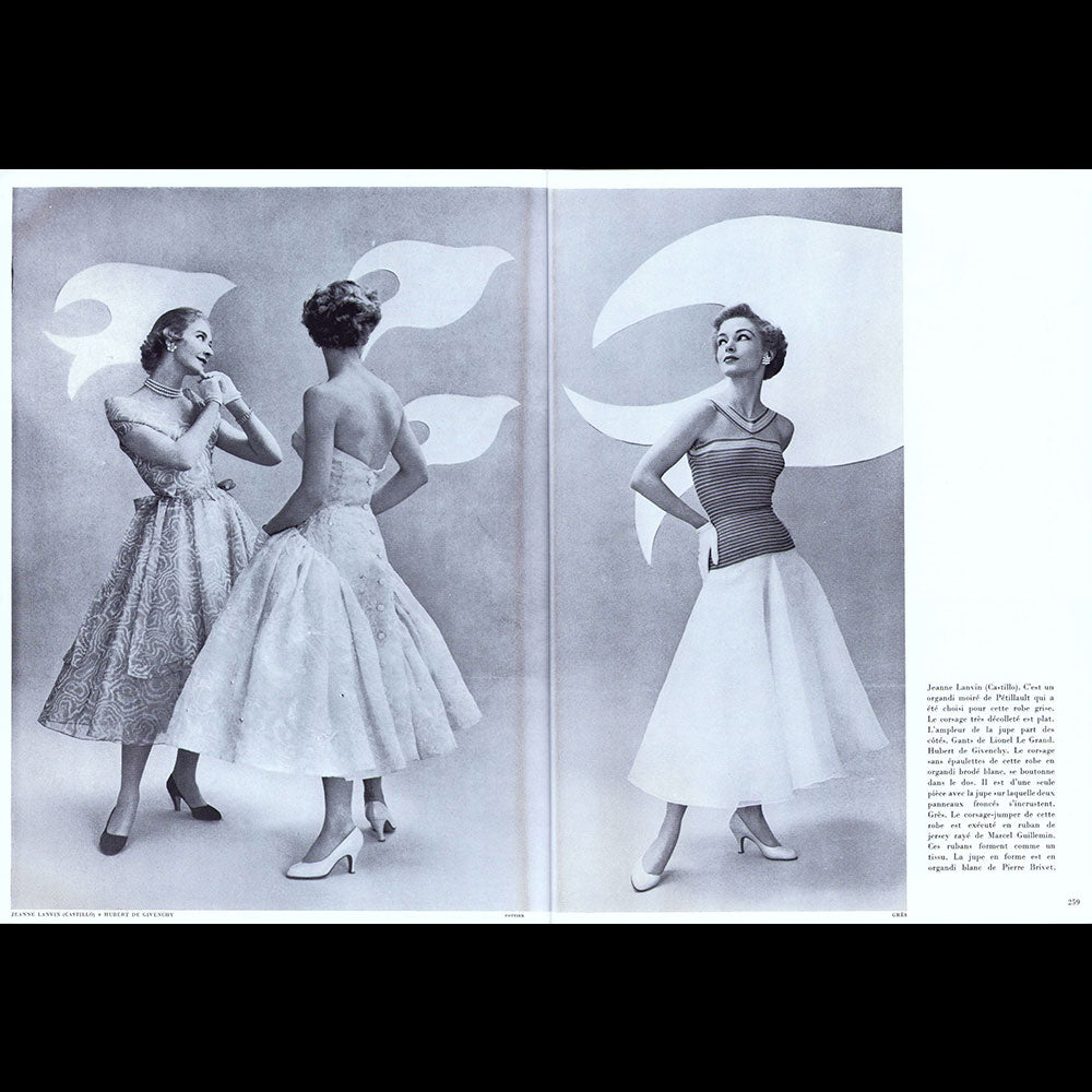 L'Officiel de la mode et de la couture de Paris - Collections de Printemps (mars 1954)