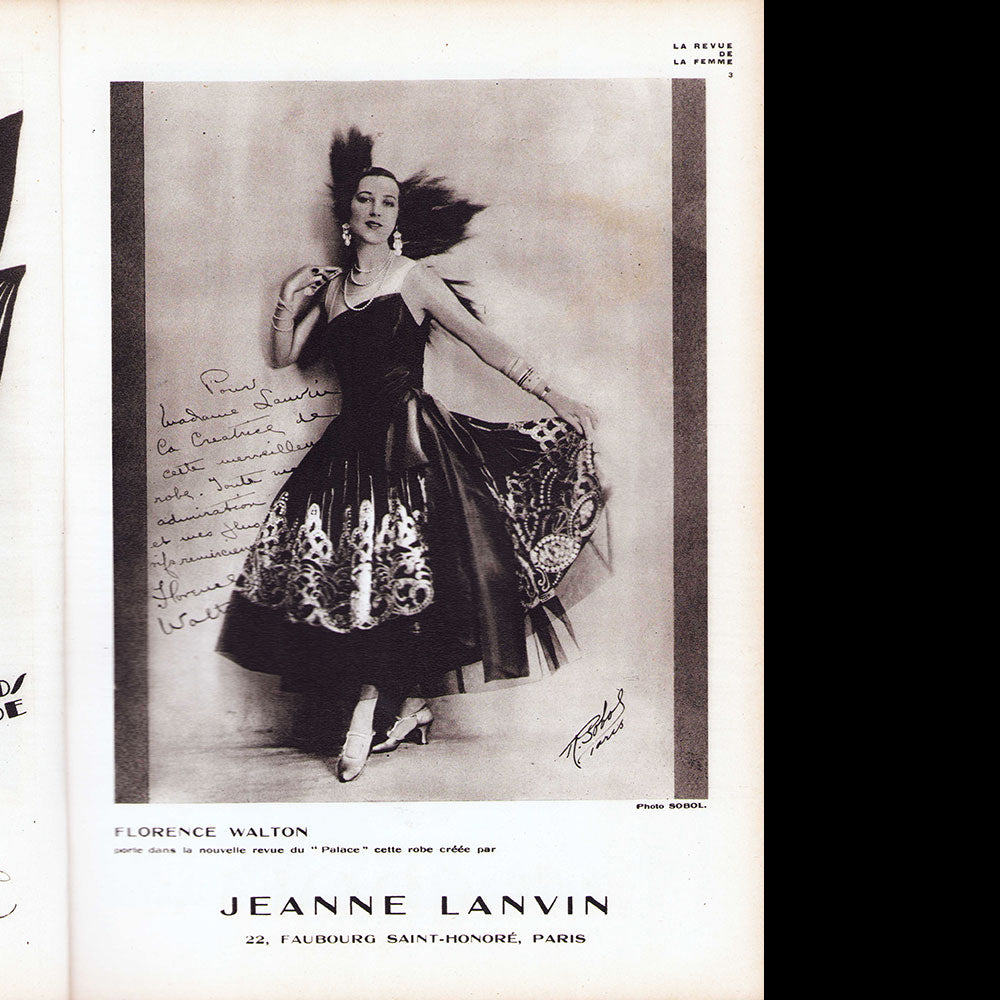 La Revue de la Femme, n°7 (juin 1927), couverture de Caplen