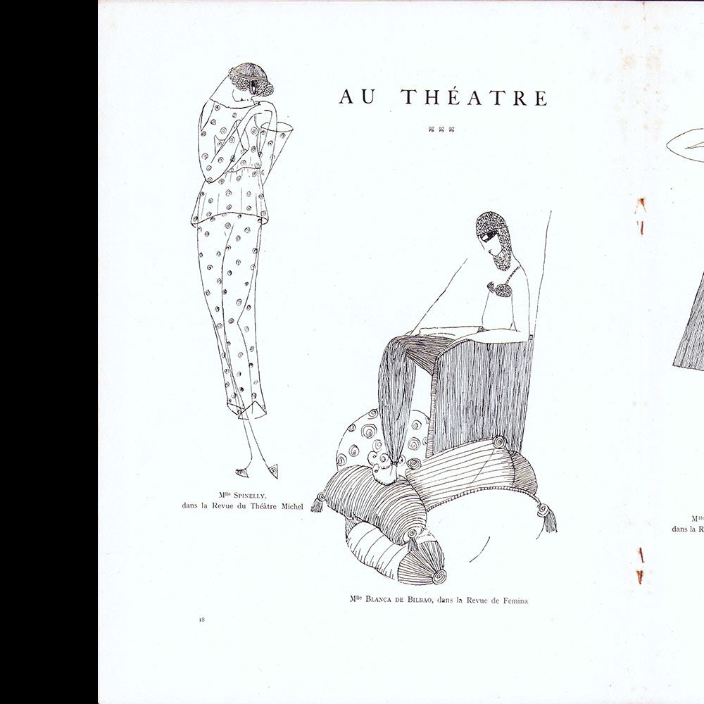 La Rose de France (juin 1917), couverture de Kees Van Dongen