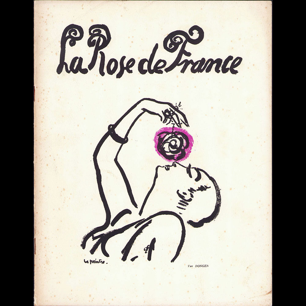 La Rose de France (juin 1917), couverture de Kees Van Dongen