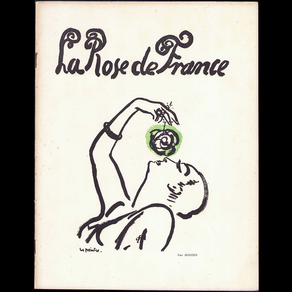 La Rose de France (mai 1917), couverture de Kees Van Dongen