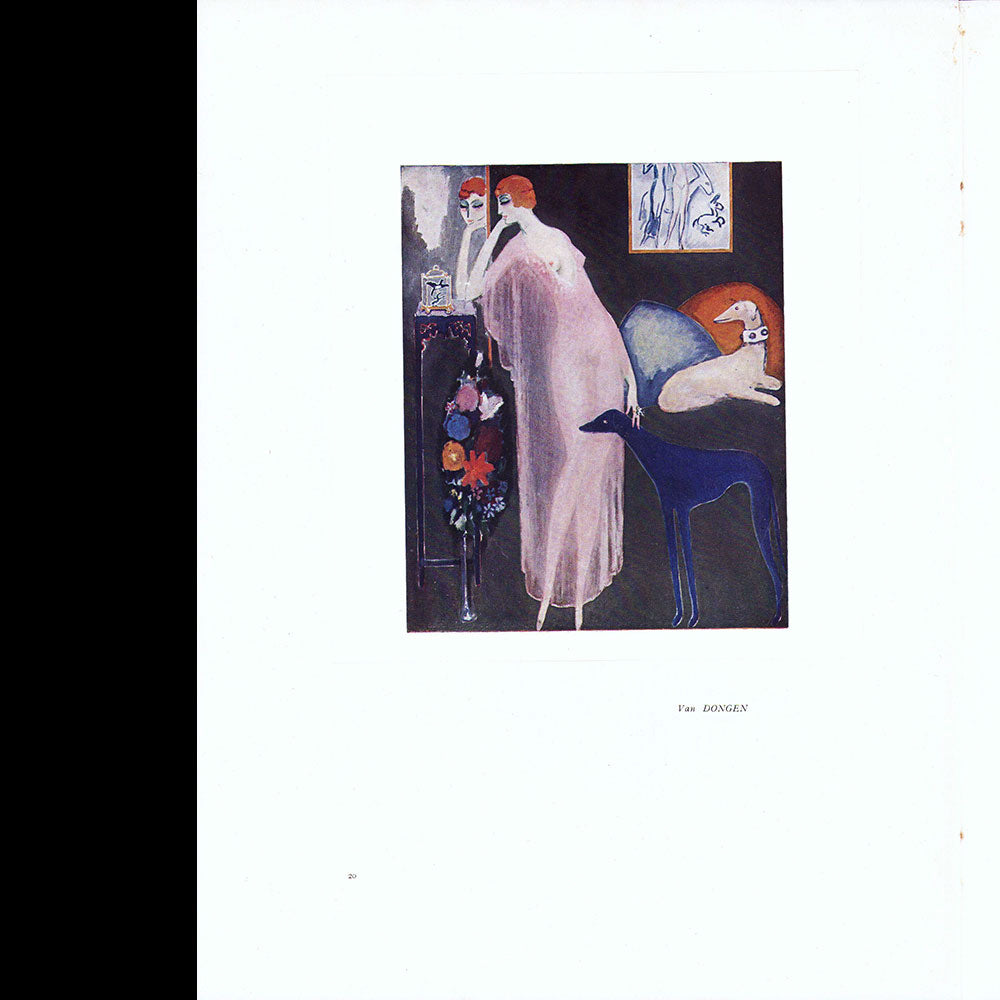 La Rose de France (mai 1917), couverture de Kees Van Dongen