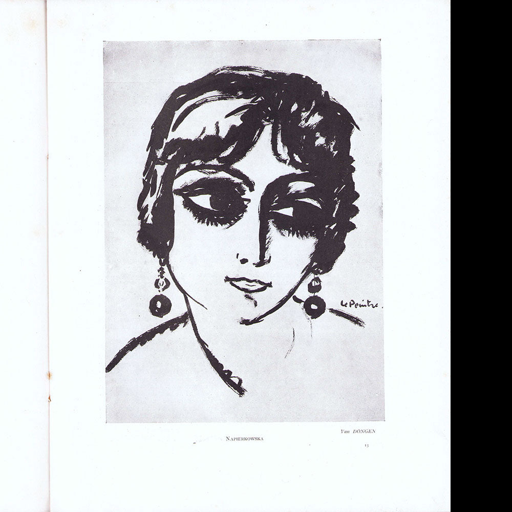 La Rose de France (mars 1917), couverture de Kees Van Dongen