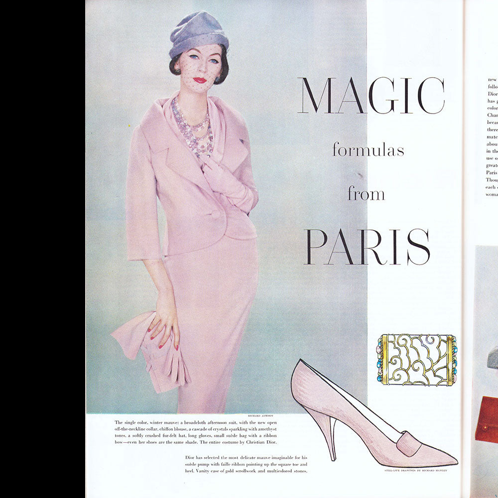 Ladies Home Journal (September 1957), Paris Fahsions