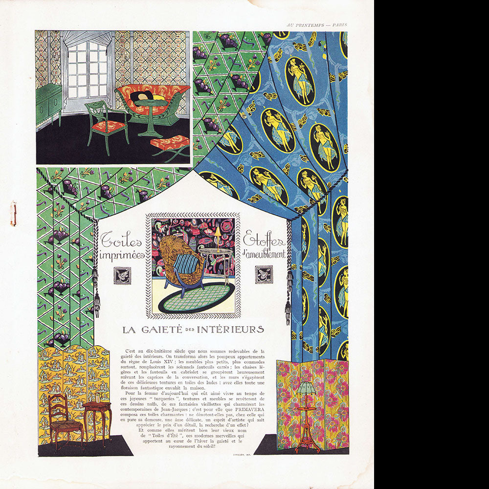 Au Printemps - Les Conseils d´une Elégante illustrés par les meilleurs artistes (1920)