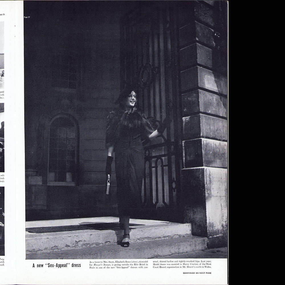 Life - Reporting Paris Style for US women (6 September 1937)