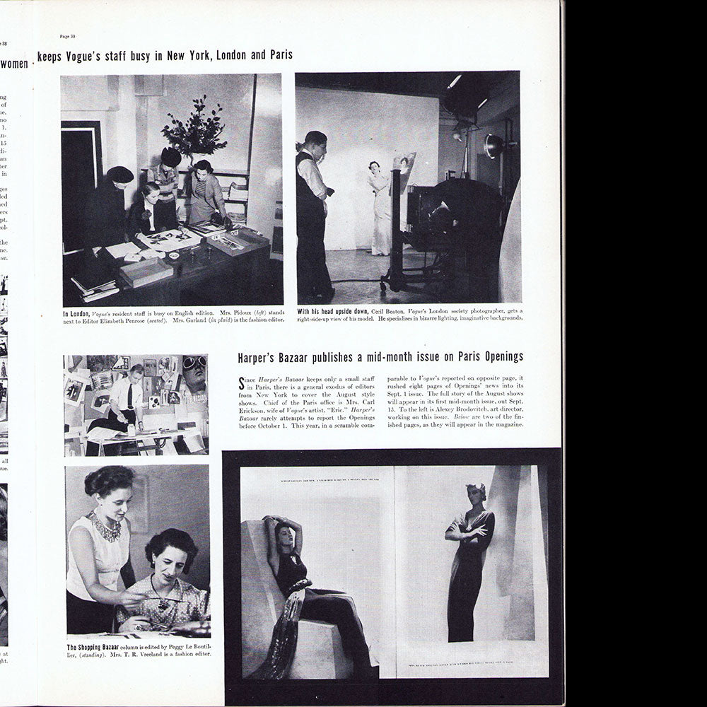 Life - Reporting Paris Style for US women (6 September 1937)