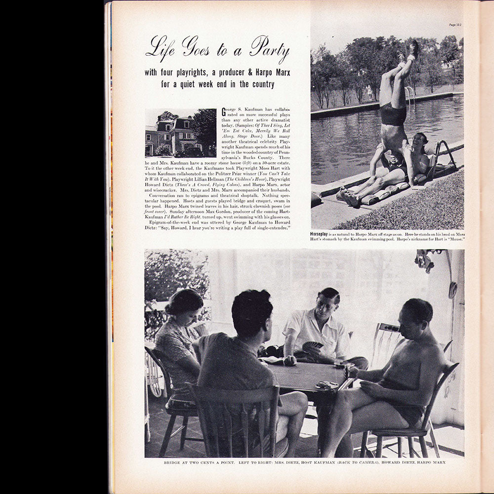 Life - Reporting Paris Style for US women (6 September 1937)