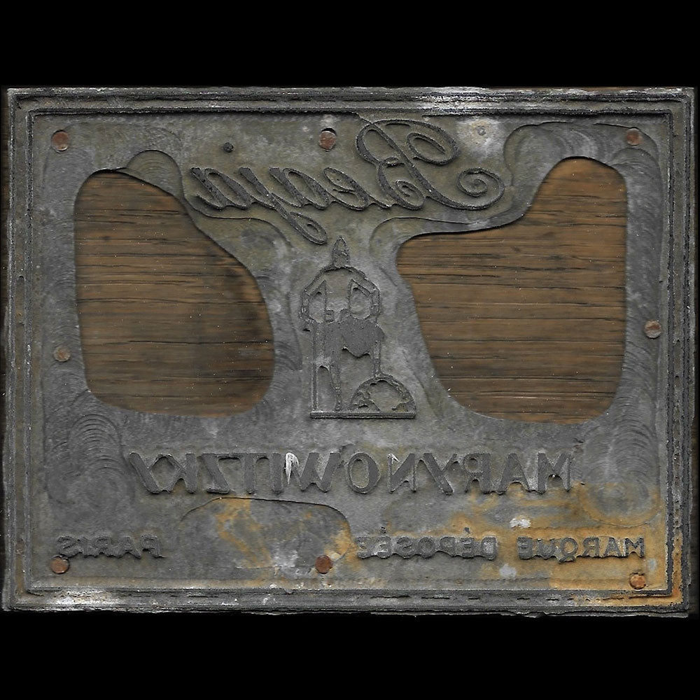 Mary Nowitzky - Matrice d'impression de Béaja illustrée par Bernard Boutet de Monvel (1926-1932)