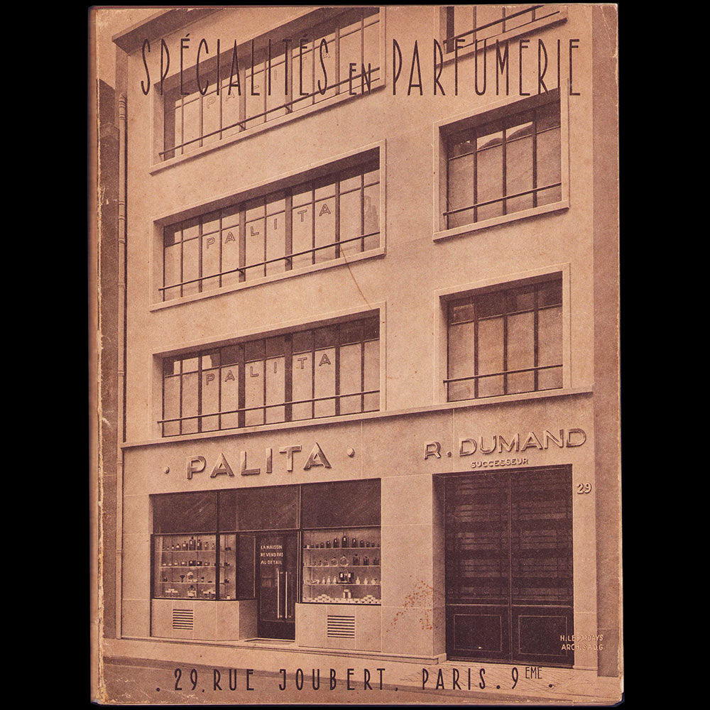 Palita - Spécialités en Parfumerie, catalogue (1936)