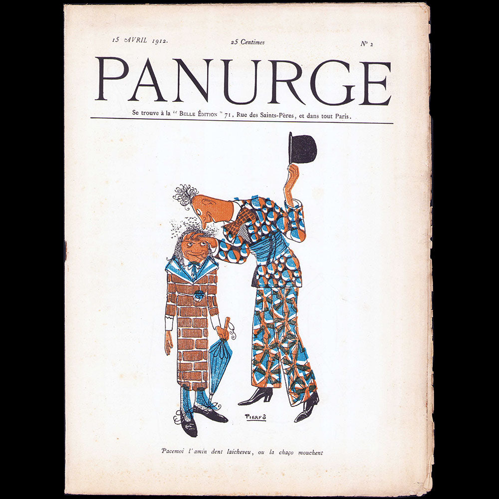 Panurge - Réunion des 15 numéros (15 avril 1912 - 6 janvier 1913)