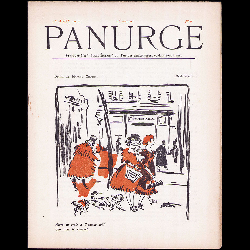 Panurge - Réunion des 15 numéros (15 avril 1912 - 6 janvier 1913)