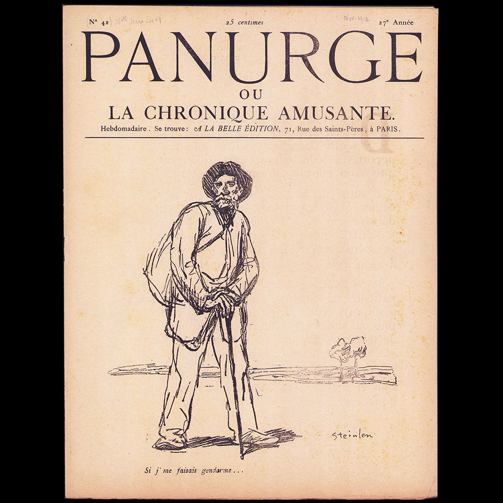 Panurge - Réunion des 15 numéros (15 avril 1912 - 6 janvier 1913)