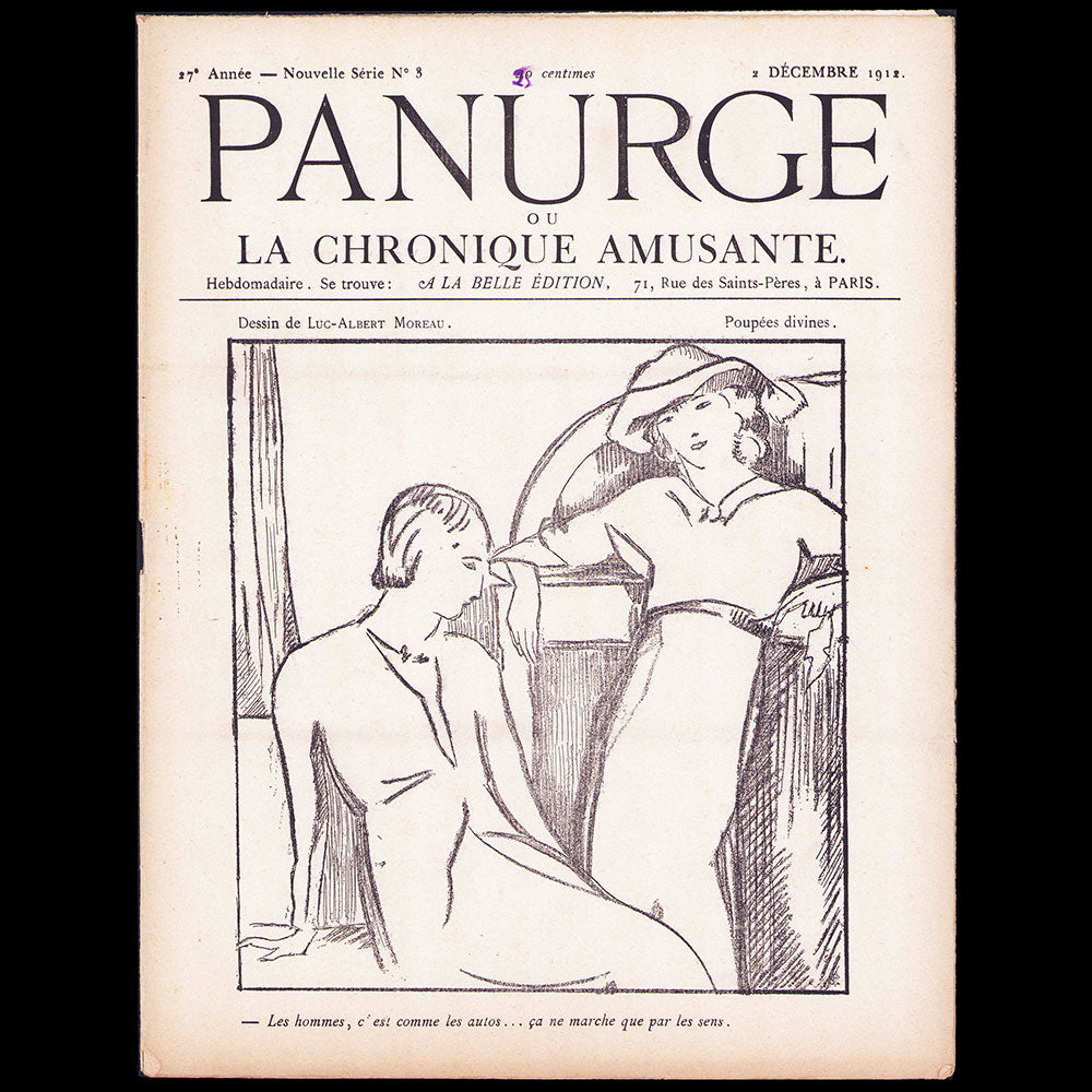 Panurge - Réunion des 15 numéros (15 avril 1912 - 6 janvier 1913)