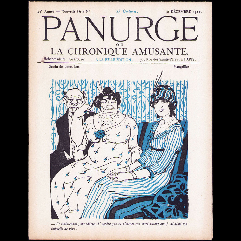 Panurge - Réunion des 15 numéros (15 avril 1912 - 6 janvier 1913)