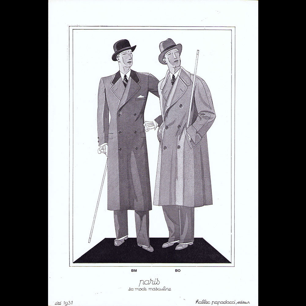 Paris, sa mode masculine, été 1931