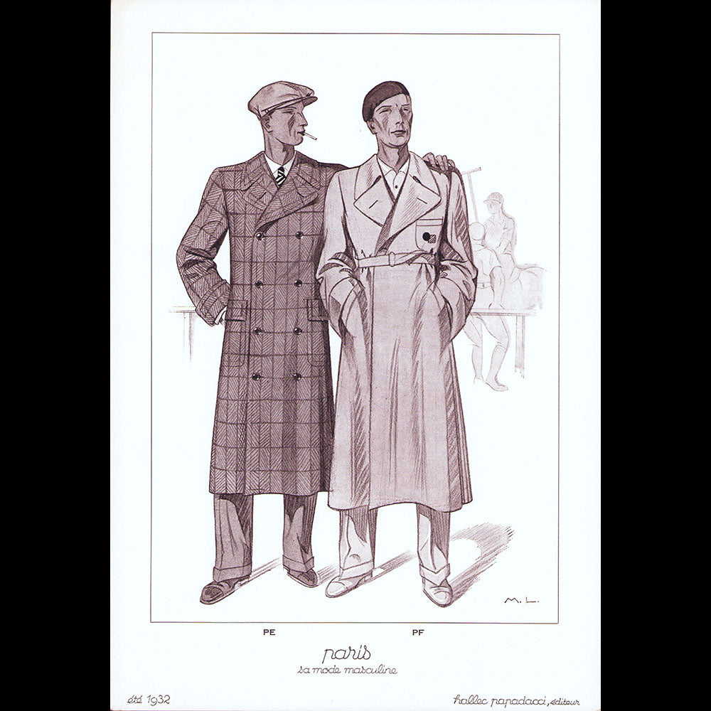 Paris, sa mode masculine, été 1932