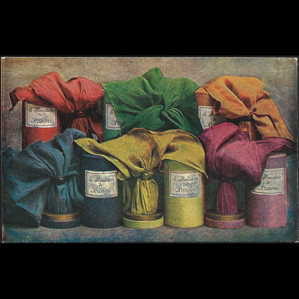 Paul Poiret - Le Mouchoir de Rosine, carte des Parfums de Rosine (circa 1920)