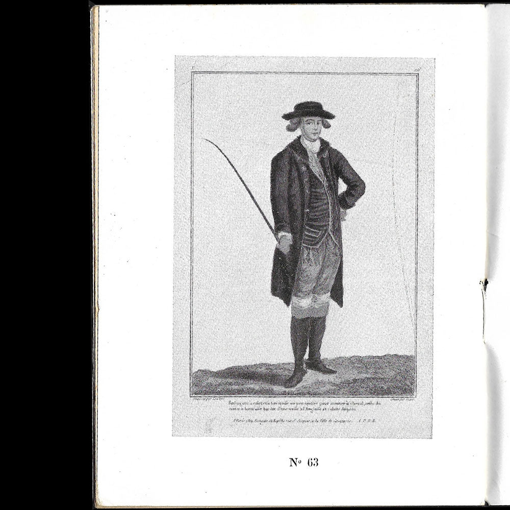 Trois Siècles de Modes Masculines, catalogue de Prouté (1931)