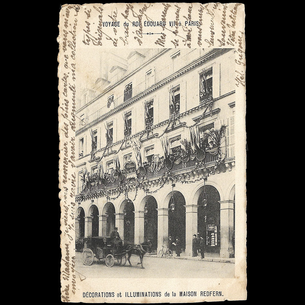 Redfern & sons - Les décorations de la maison de couture, 242, rue de Rivoli à Paris (1903)