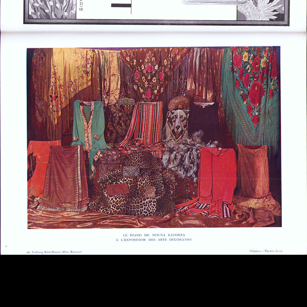 La Renaissance de l'Art Français et des Industries du Luxe (janvier 1926) - Luxe, Parure et Décoration à l'Exposition des Arts Décoratifs Modernes
