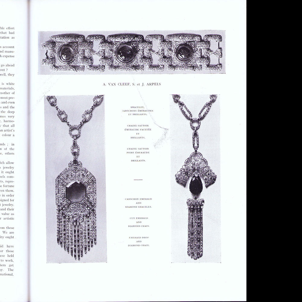 La Renaissance de l'Art Français et des Industries du Luxe (janvier 1926) - Luxe, Parure et Décoration à l'Exposition des Arts Décoratifs Modernes
