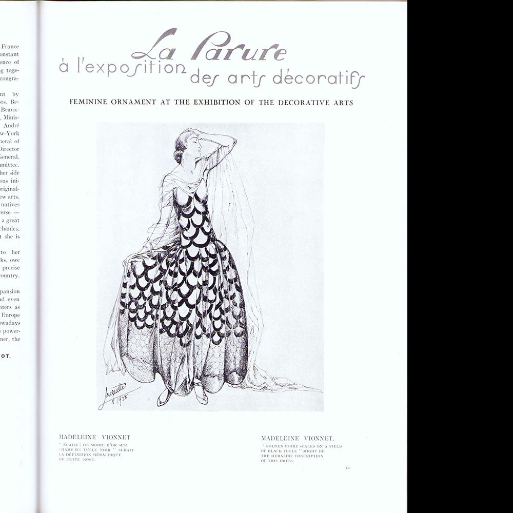 La Renaissance de l'Art Français et des Industries du Luxe (janvier 1926) - Luxe, Parure et Décoration à l'Exposition des Arts Décoratifs Modernes