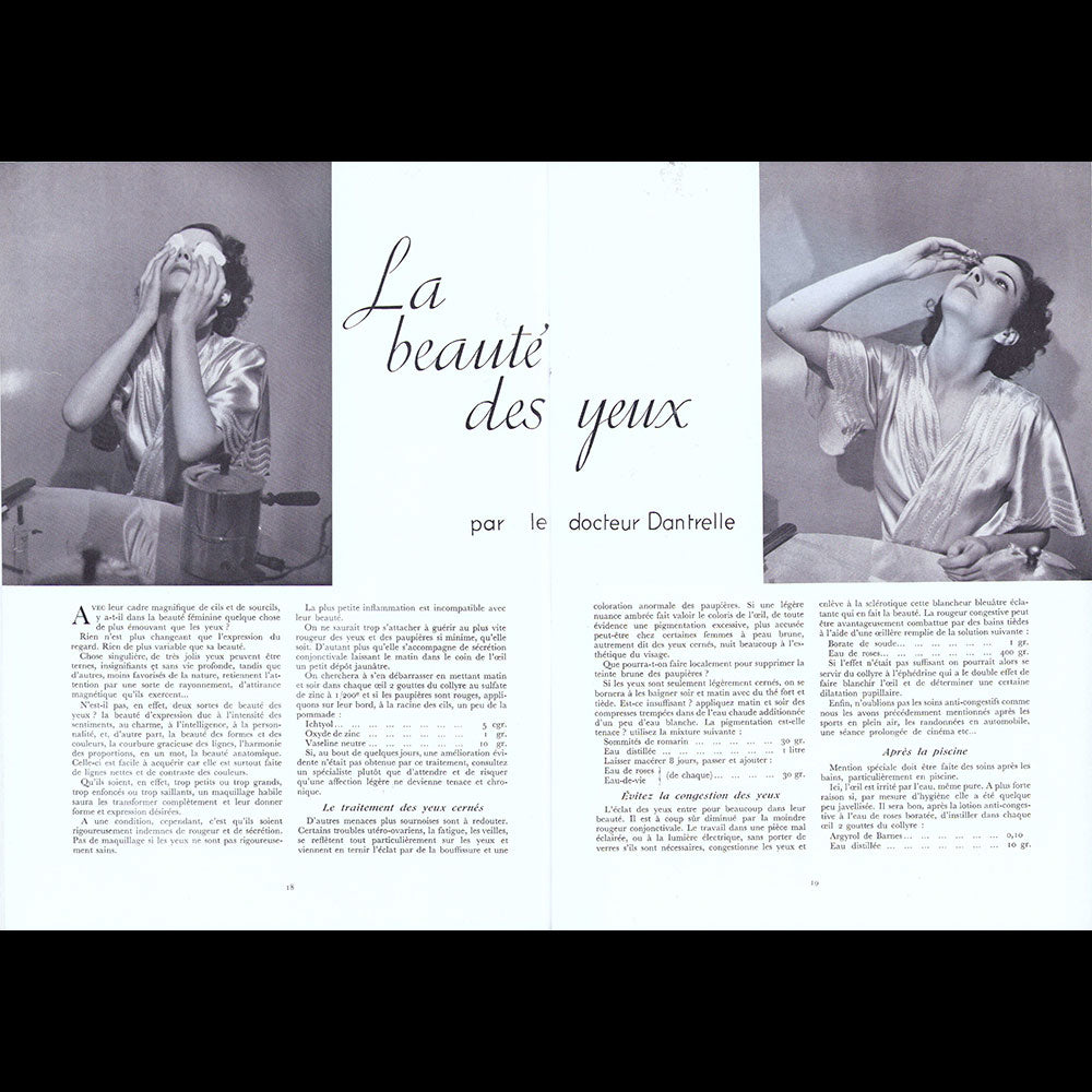 Rester Jeune, février 1937