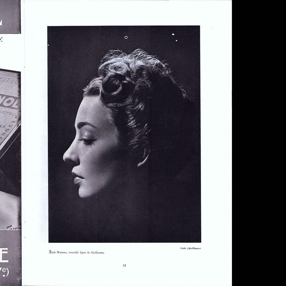 Rester Jeune, février 1938, couverture de Lipnitzki