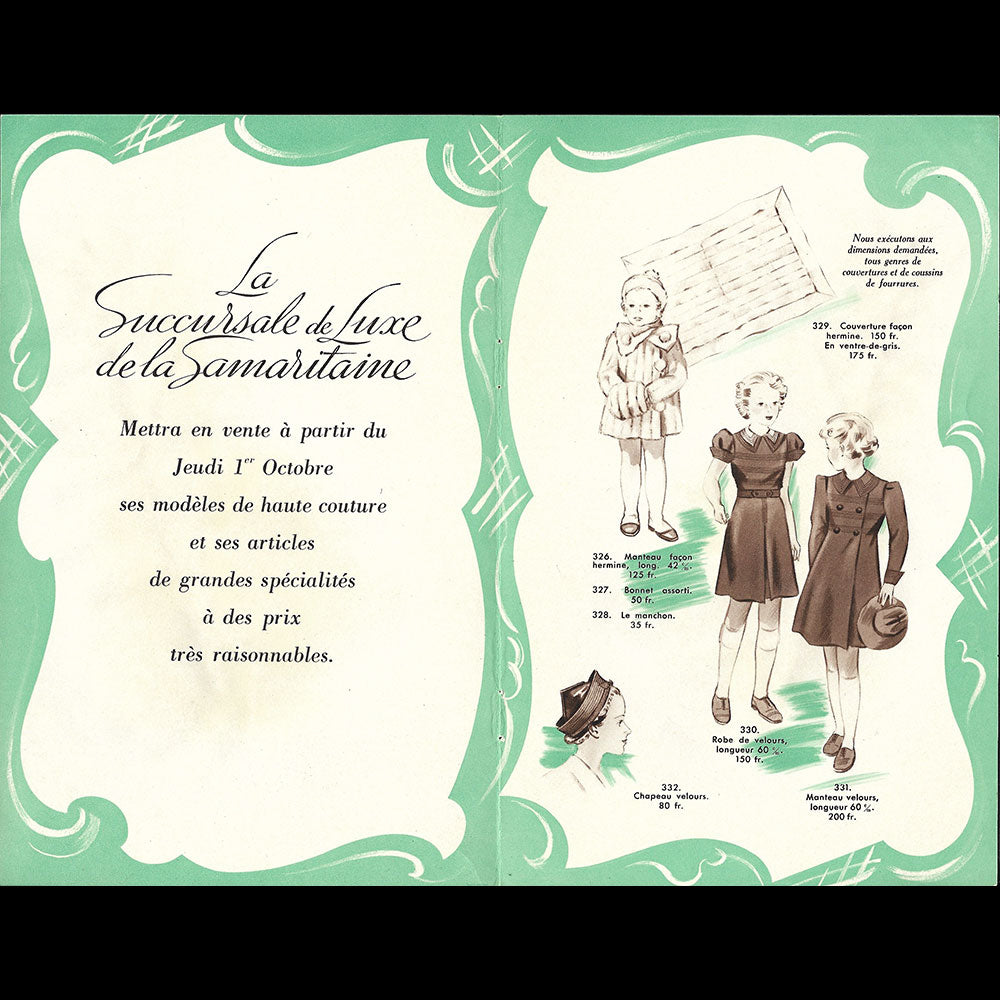 Succursale de Luxe de la Samaritaine, catalogue (1936)