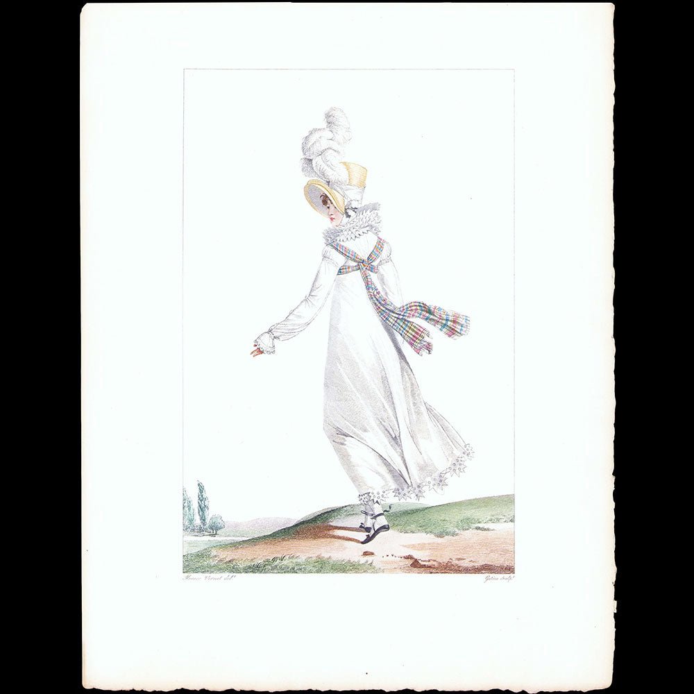 Documents pour l'Histoire du Costume de Louis XV à Louis XVIII, réunion de 9 planches (1911)